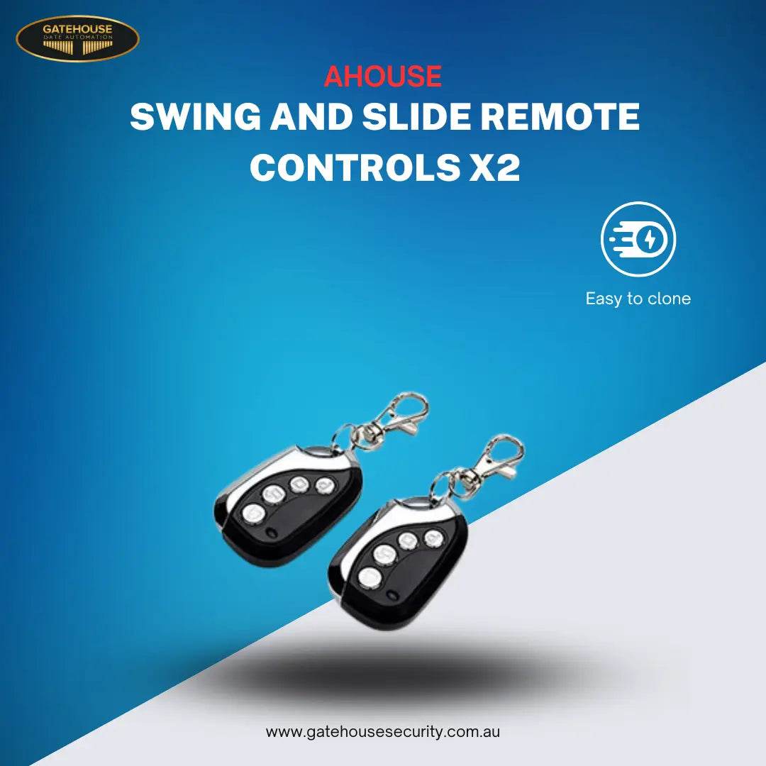 Ahouse Brand Spare Gate Opener Remote X 2 Pack
