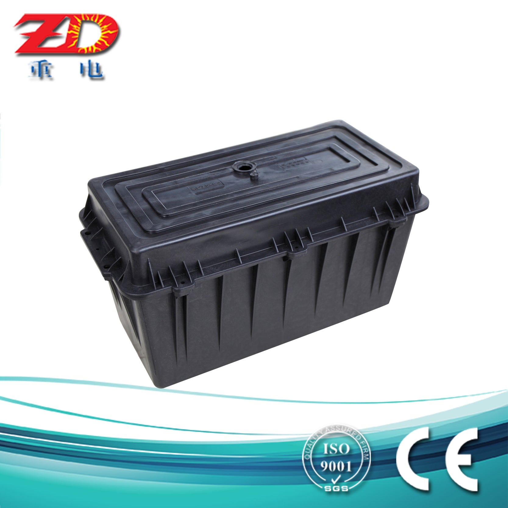 Battery Box Underground Quality Suit 2x 12v 24ah Batteries