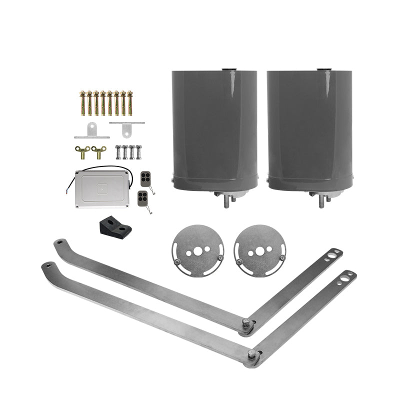 Gatehouse Articulated Arm Gate Motor Kit Double SOLAR Swing Kit