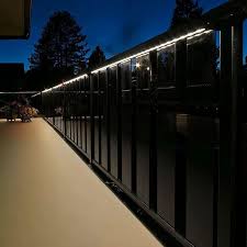 Fence Railing LED White Light Strip, a 4m long lighting solution designed specifically for fence railings. Illuminate your outdoor space with style and functionality.