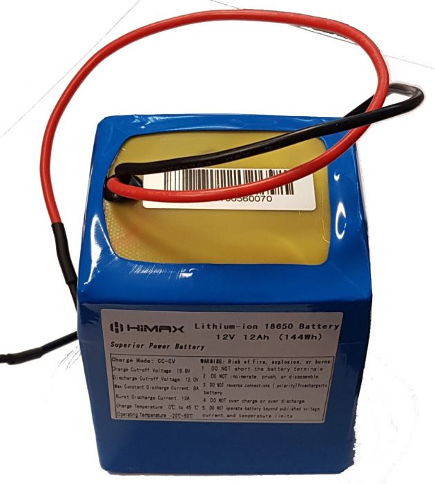 Lithium Ion Battery 12v 12Ah (144w)
