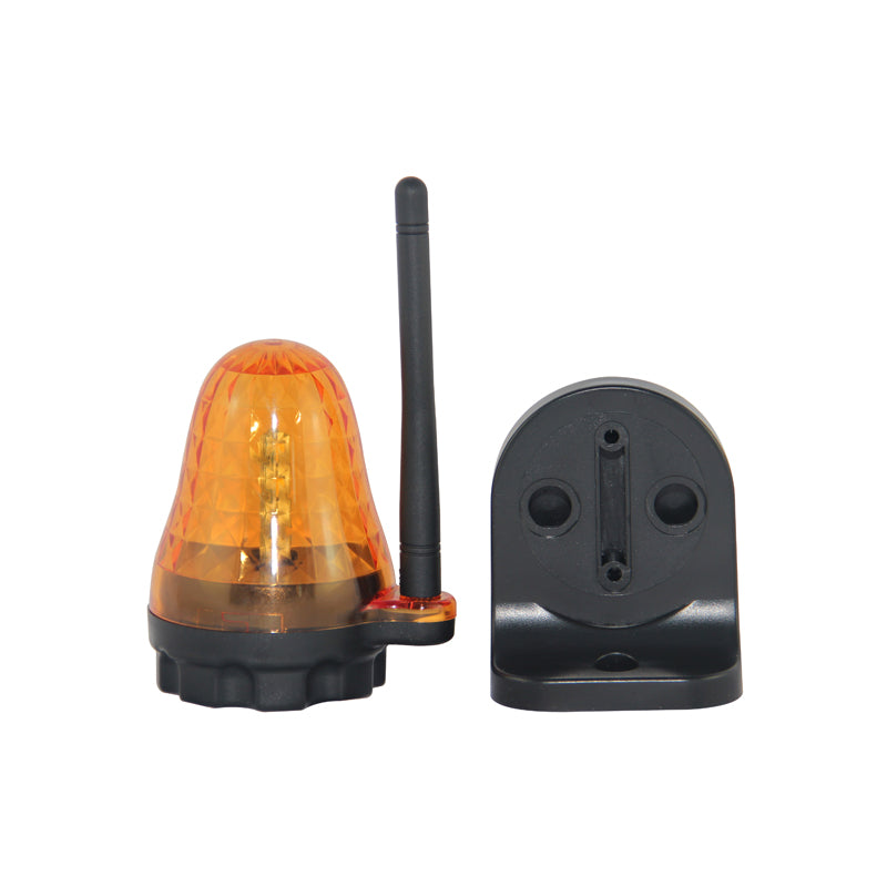 Flashing Light Wireless Activated For Gatehouse Swing Or Slide Only