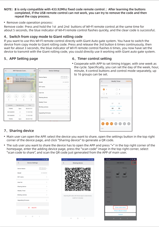 USB type WiFi remote control using your phone