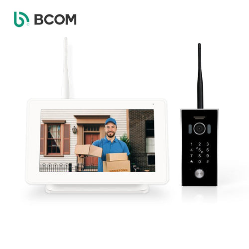 Long-Range Wireless Gate Intercom System With Remote Opening Up To 300