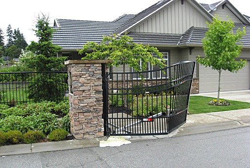 How do warranties work when I buy an electric gate