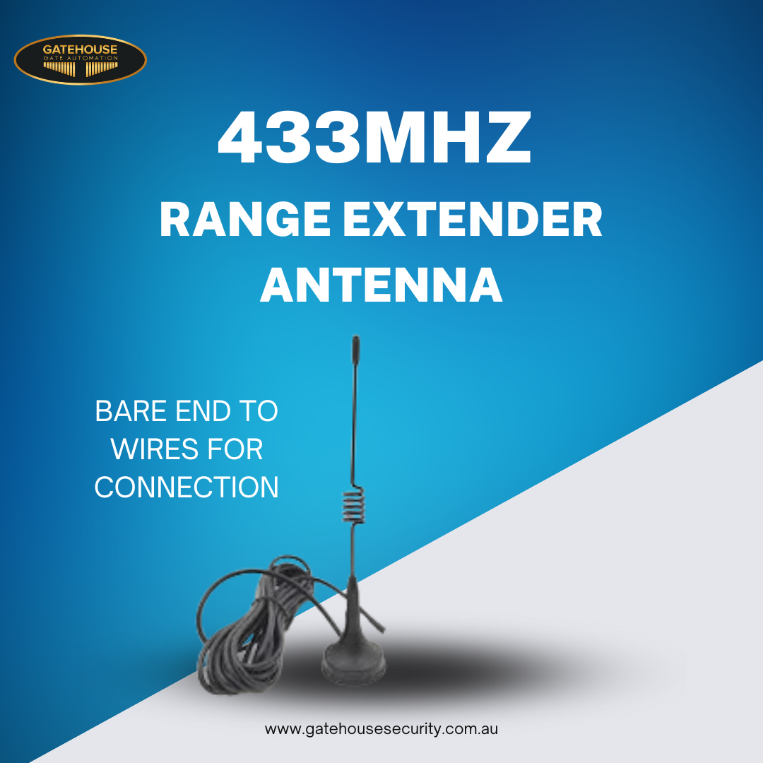 Gatehouse Omni Directional Antenna. Magnetic Base 433MHz For Auto Gate