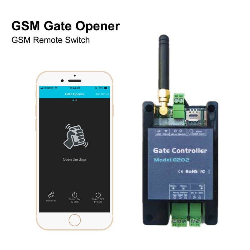 Sim Card Gate Controller 4G GSM gate automation controller G202