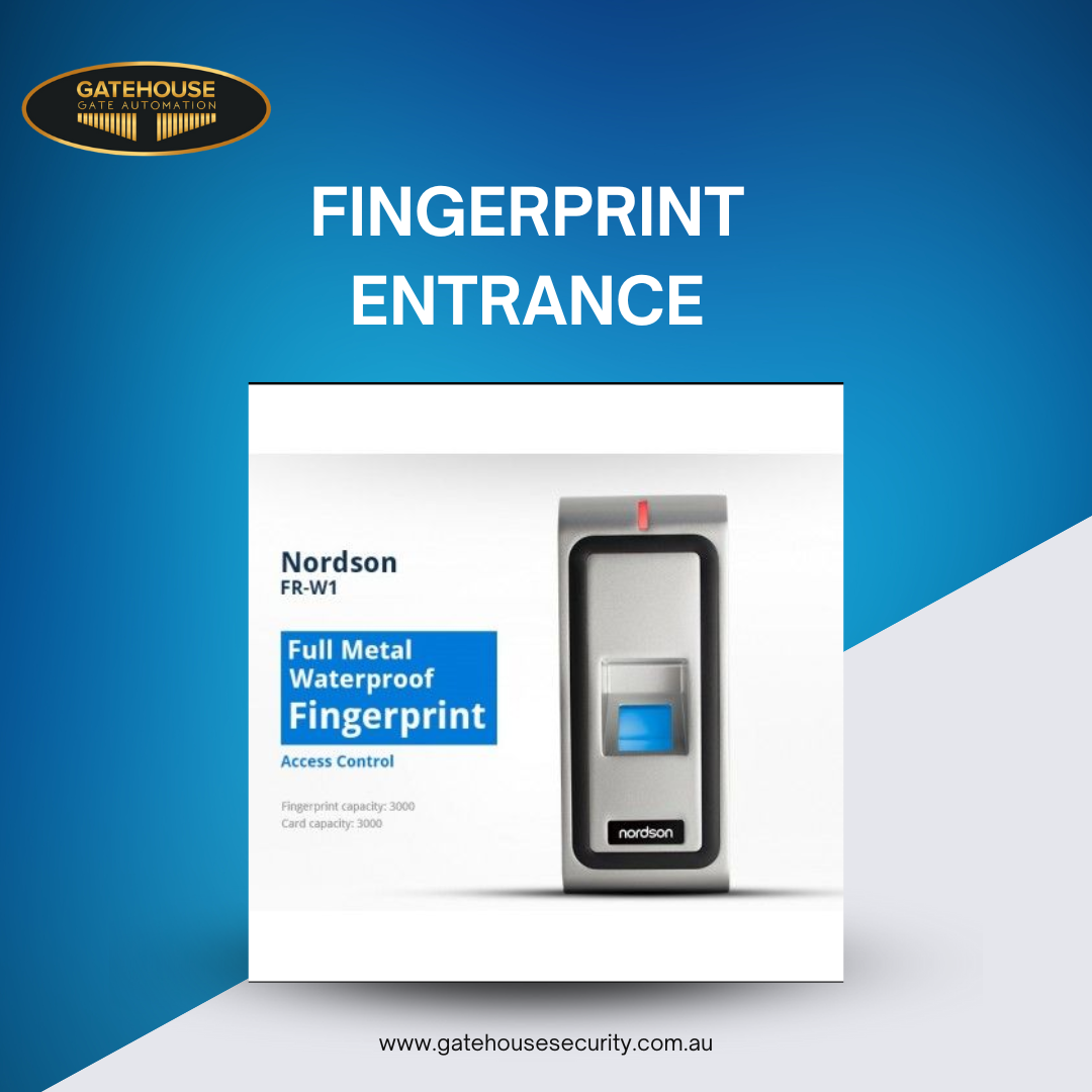 Biometric Fingerprint Scanner Electric Lock Waterproof Model