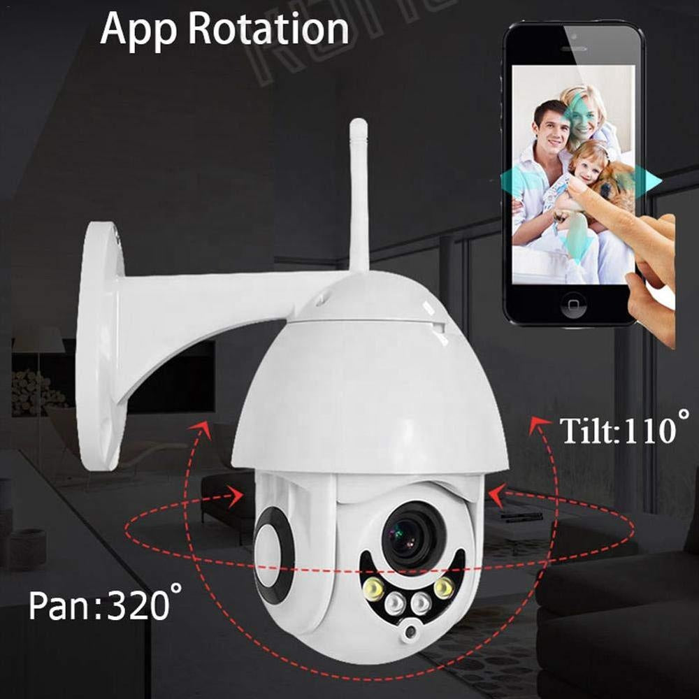 WIFI Smart Home or Gate Security Camera Smartphone Connected Watch And See